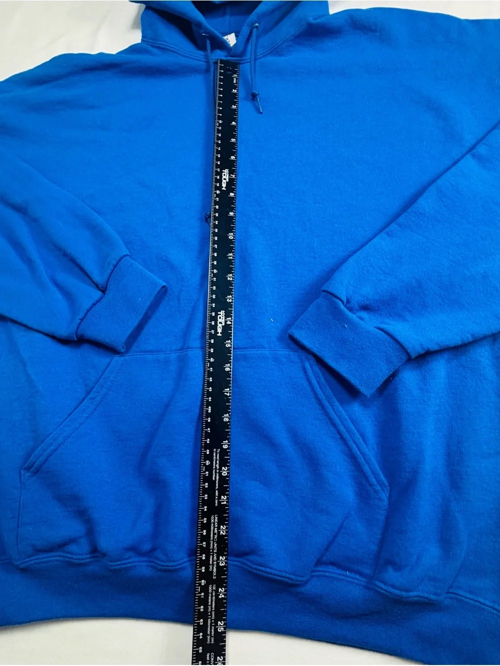 Men's Blue Pullover Hoodie Sweatshirt M549